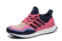 new running with adidas chaussures ultra boost bleu rose pourpre